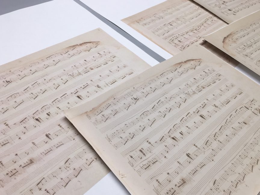 Narodowy Instytut Fryderyka Chopina – reprodukcje rękopisów nut, faksymile