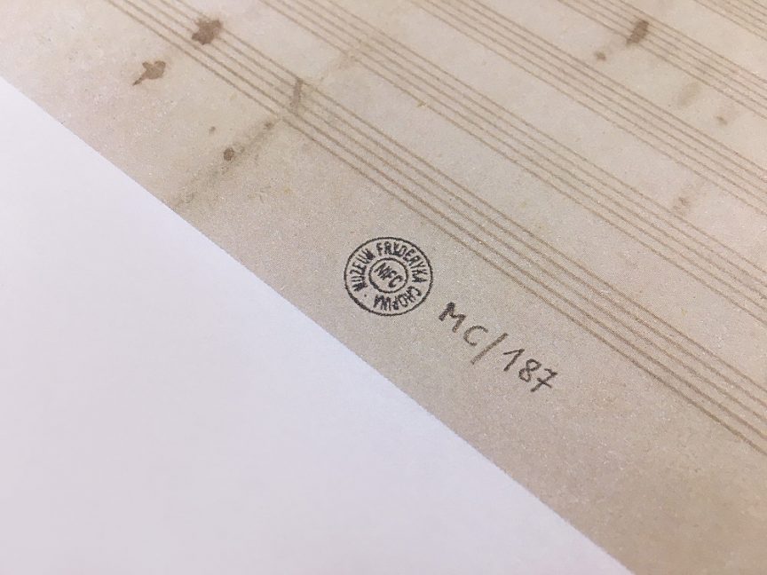 Narodowy Instytut Fryderyka Chopina – reprodukcje rękopisów, faksymile